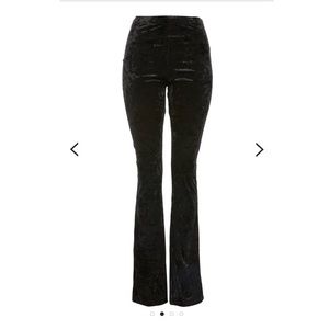 Top shop velvet pants